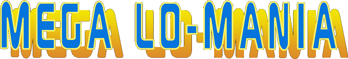 Mega Lo Mania logo for Super Nintendo